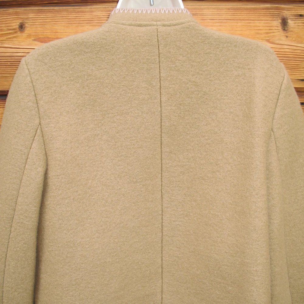 Tan Camel Wool Jacket - Picture 7 of 8